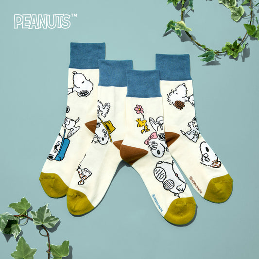 SNOOPY×CHICSTOCKS  スヌーピー きょうだい