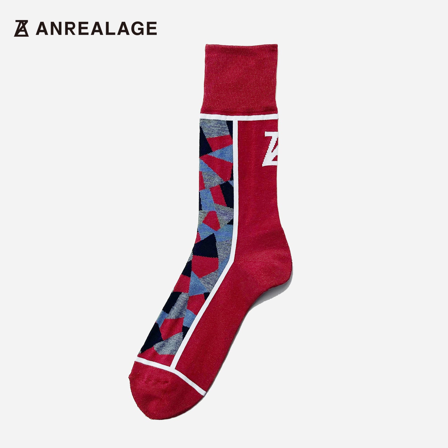 ANREALAGE×CHICSTOCKS ラインソックス 全5色/25-28cm