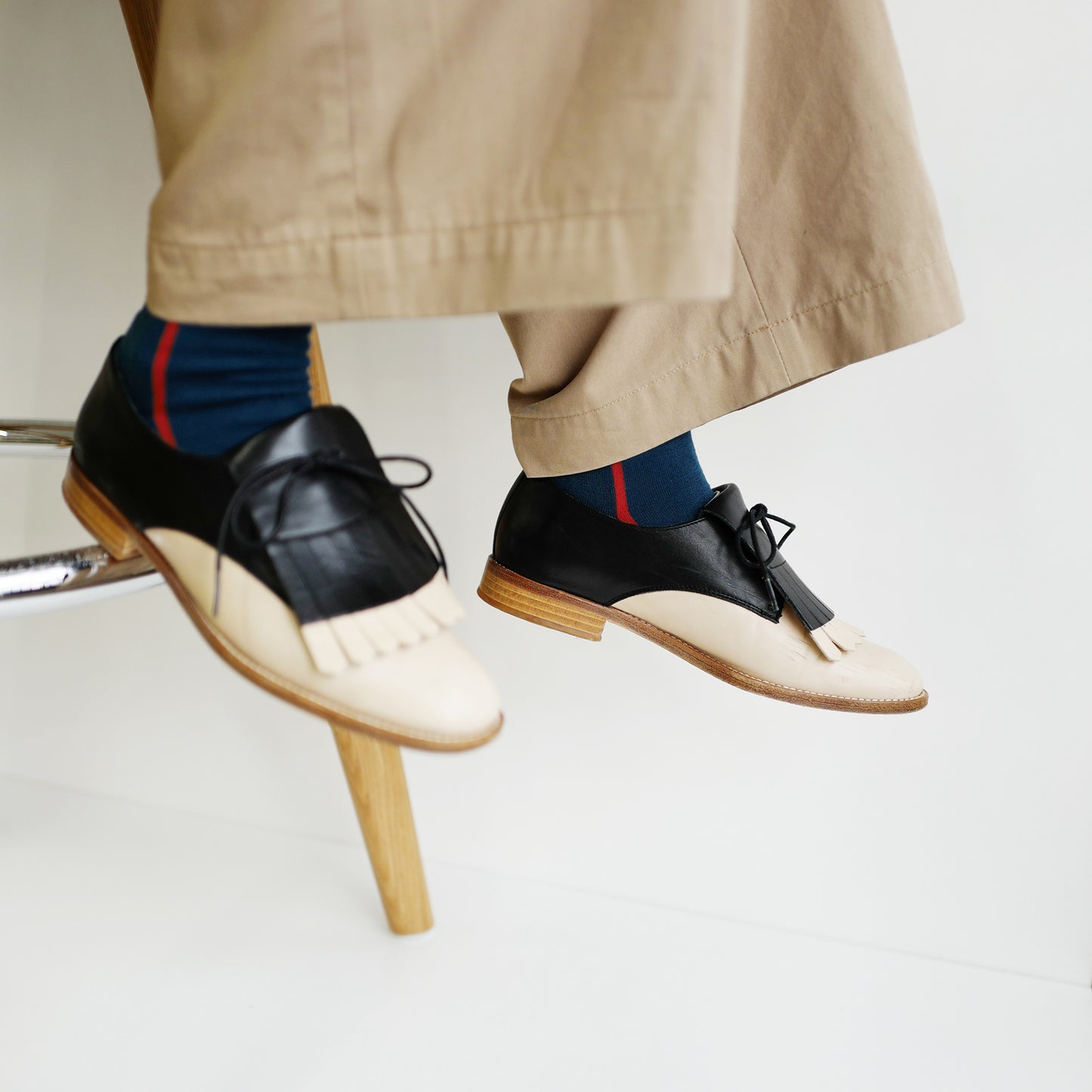 ラインソックス 2足ギフトバッグ 全8色