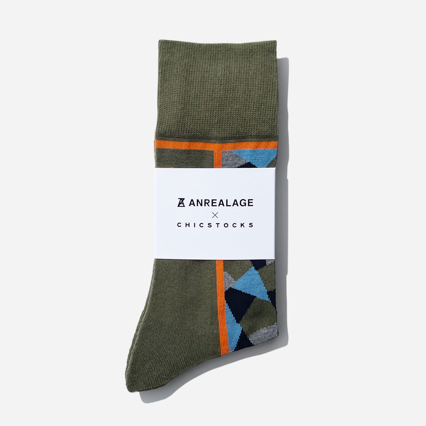 ANREALAGE×CHICSTOCKS ラインソックス 全5色/25-28cm
