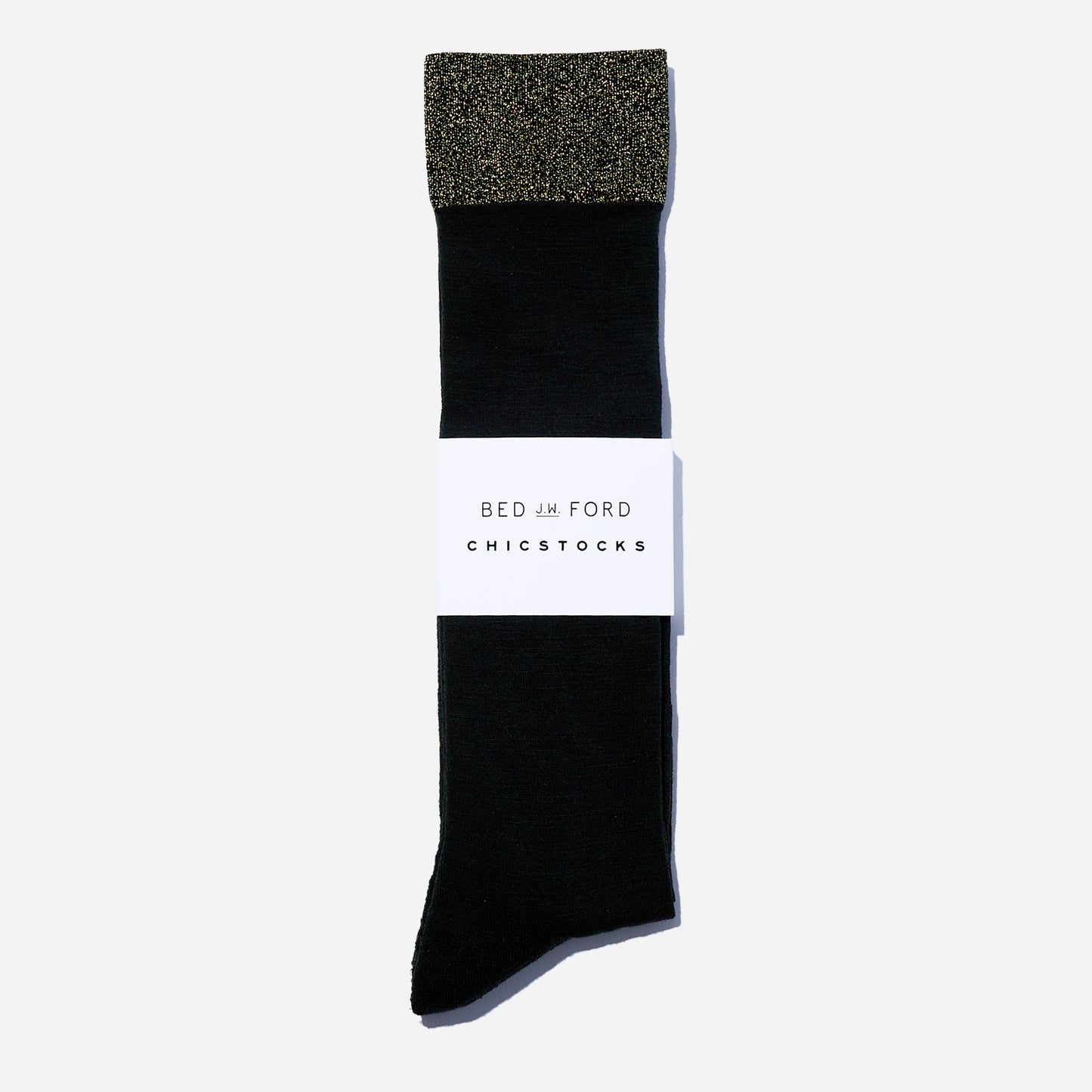 BED j.w. FORD×CHICSTOCKS グリッターソックス 全3色/26-28cm