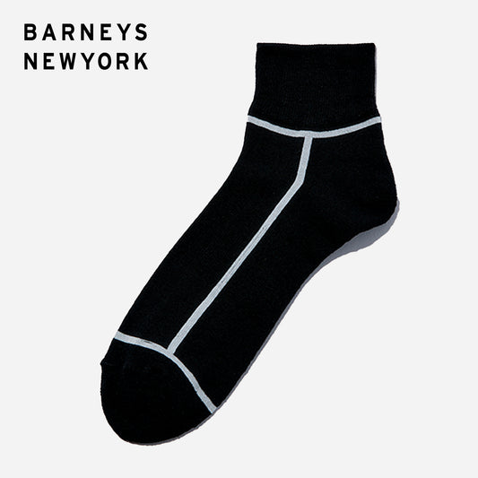 BARNEYS NEWYORK別注  ハイゲージアンクルソックス  全4色/26-28cm