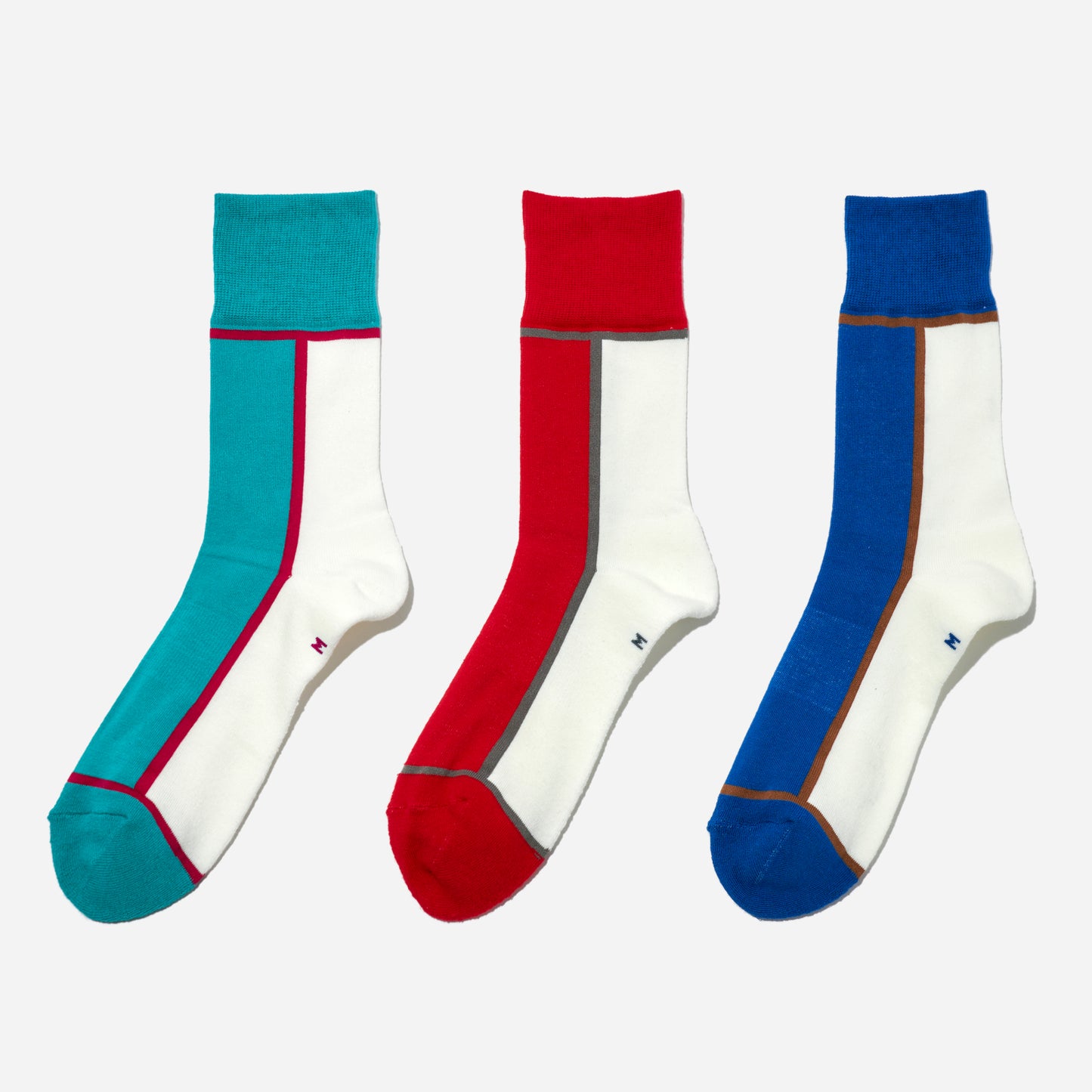 はやぶさ こまち かがやき ラインソックス 全3色/S-L・キッズ