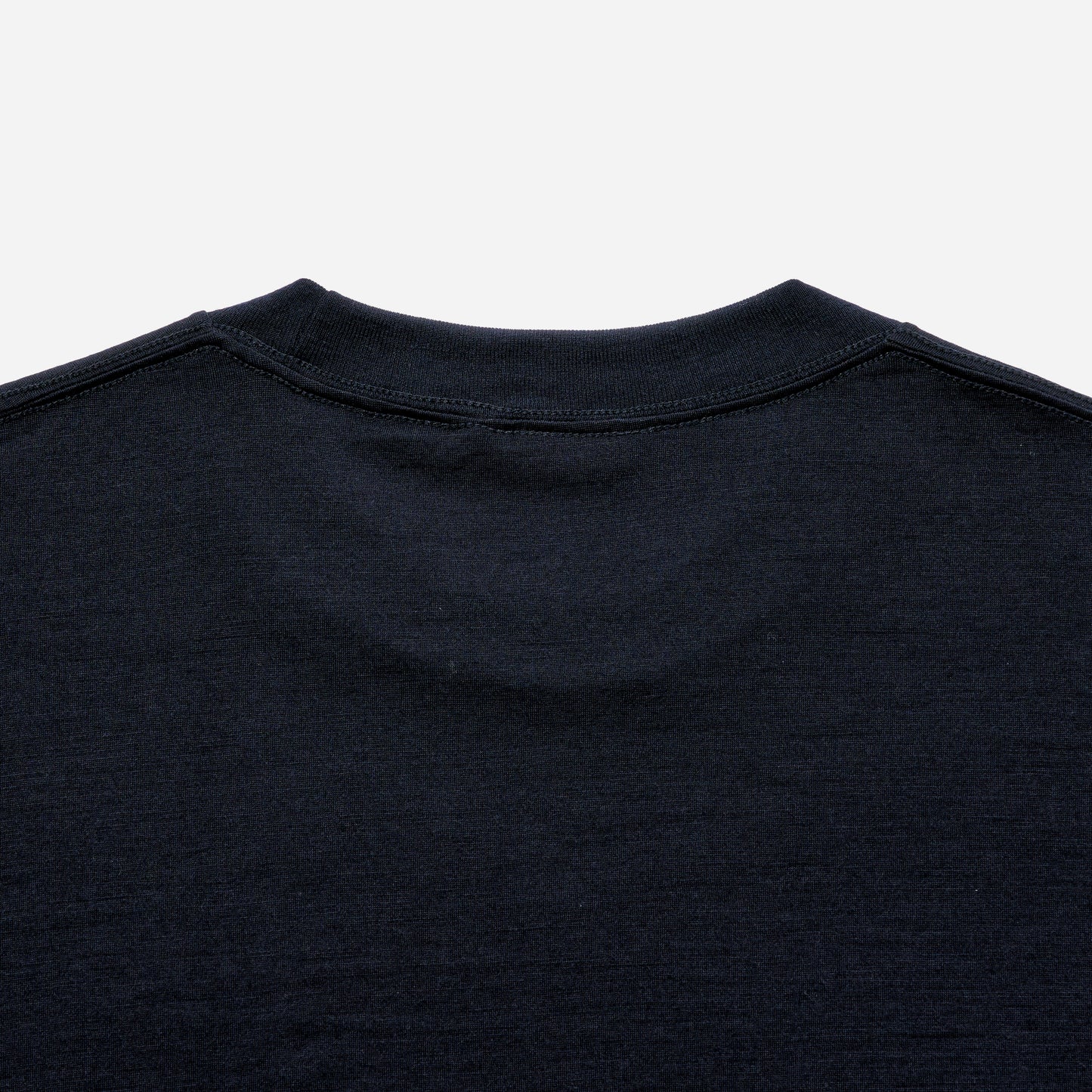Ameriyas メリノウール100% クルーネック長袖Tシャツ 全2色
