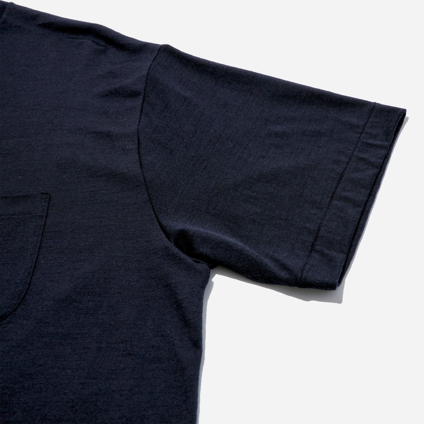 Ameriyas メリノウール100% クルーネック半袖Tシャツ 全2色
