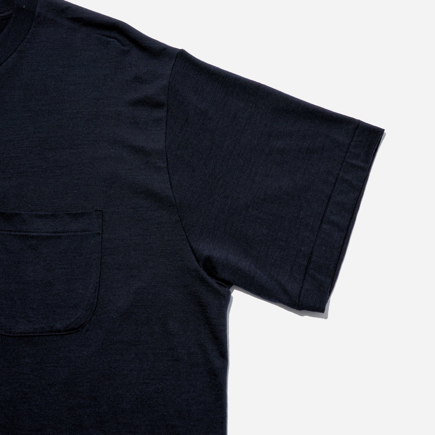 Ameriyas メリノウール100% クルーネック半袖Tシャツ 全2色