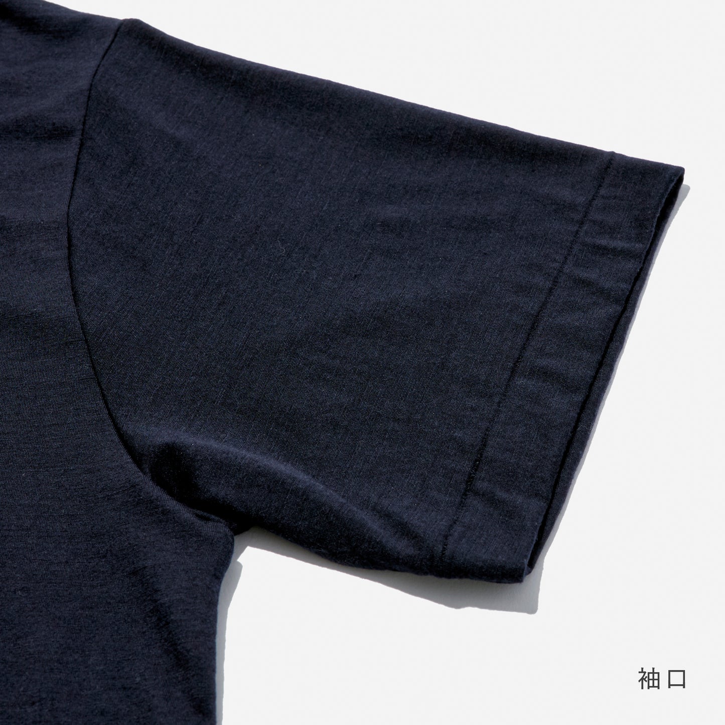 Ameriyas メリノウール100% クルーネック長袖Tシャツ 全2色