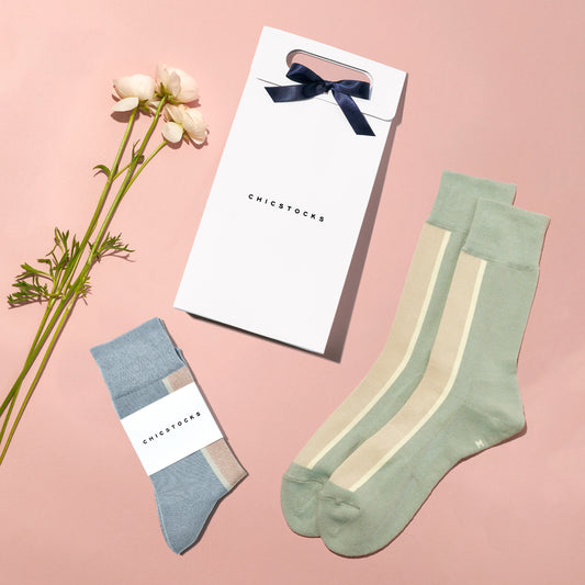 センターラインソックス 2足ギフトバッグ 全7色