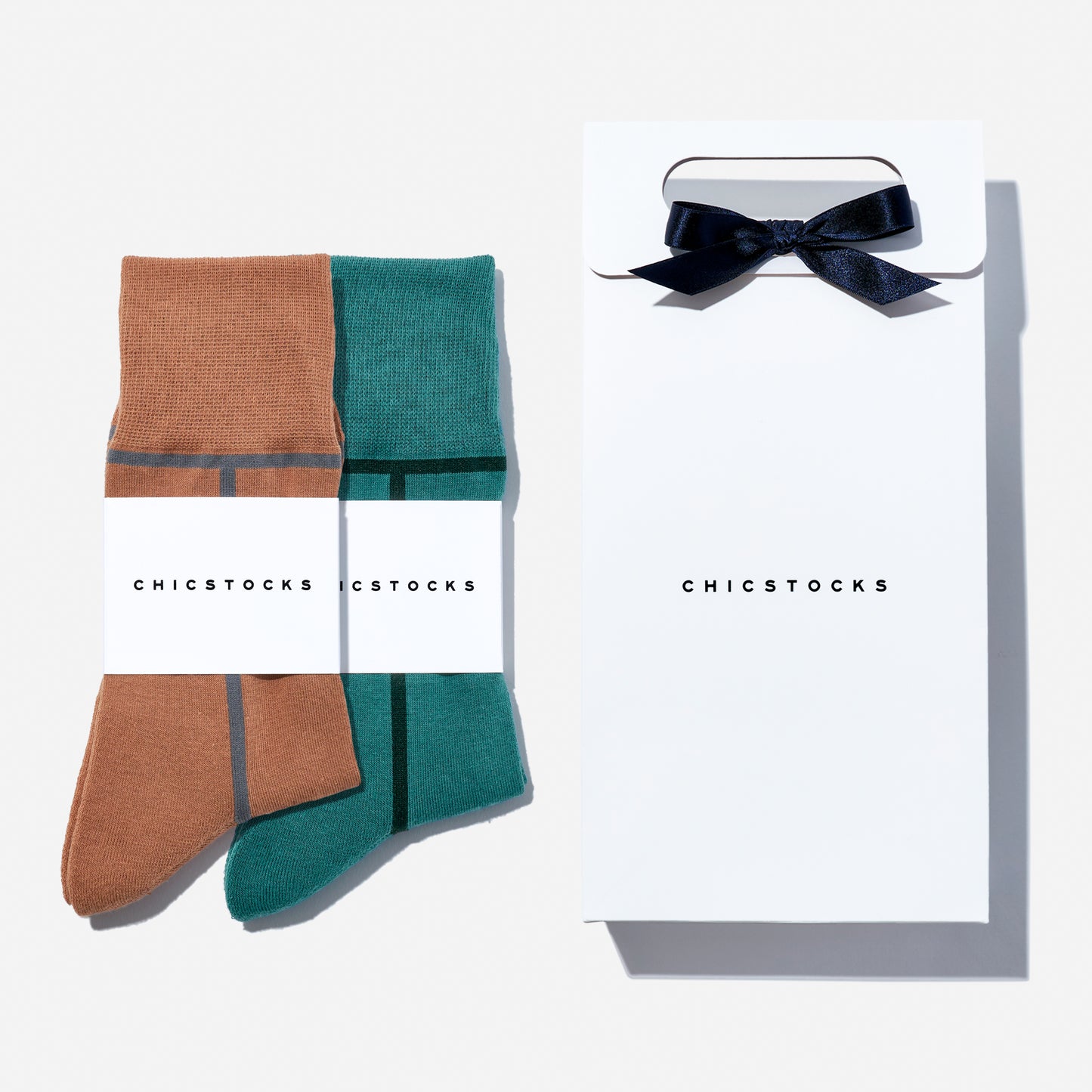 ラインソックス 2足ギフトバッグ 全8色