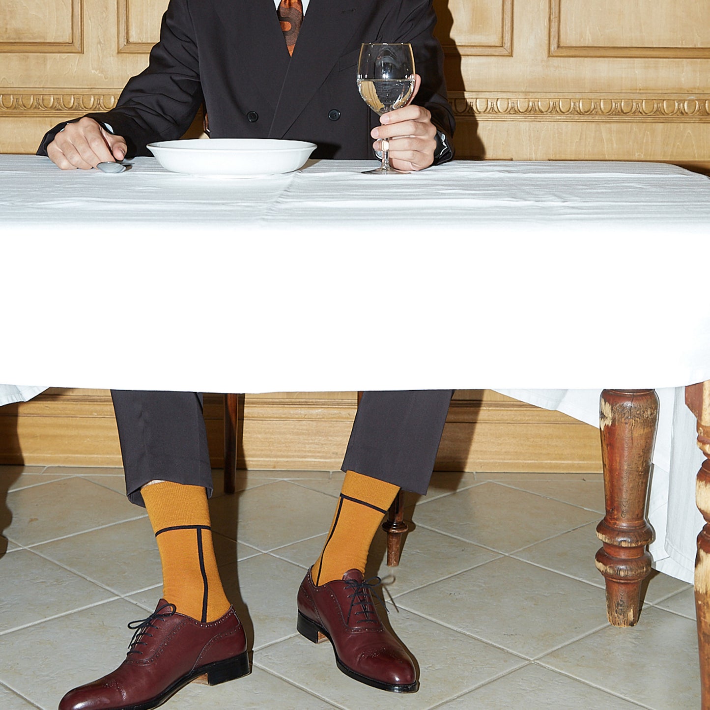 ラインソックス 2足ギフトバッグ 全8色