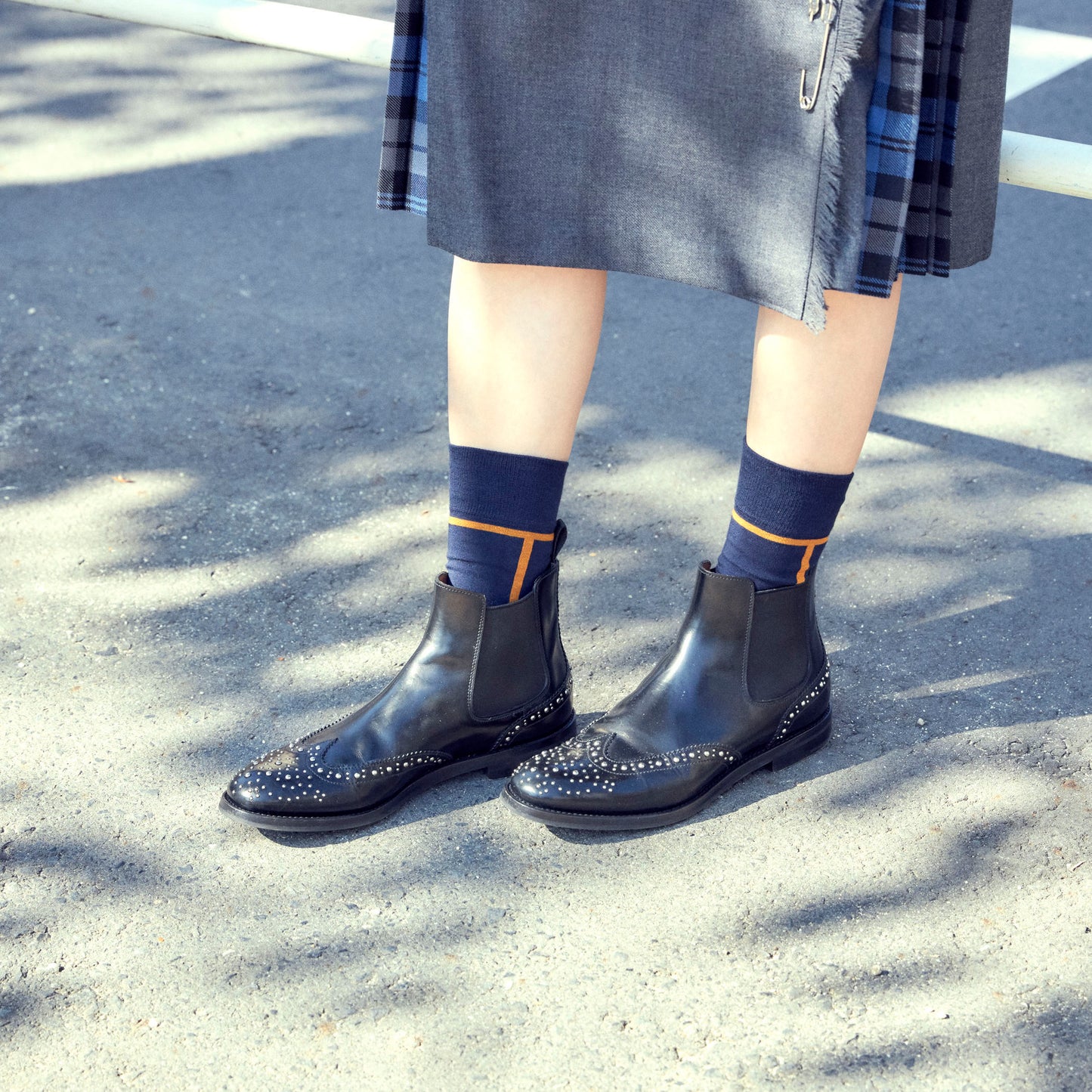 ラインソックス 2足ギフトバッグ 全8色