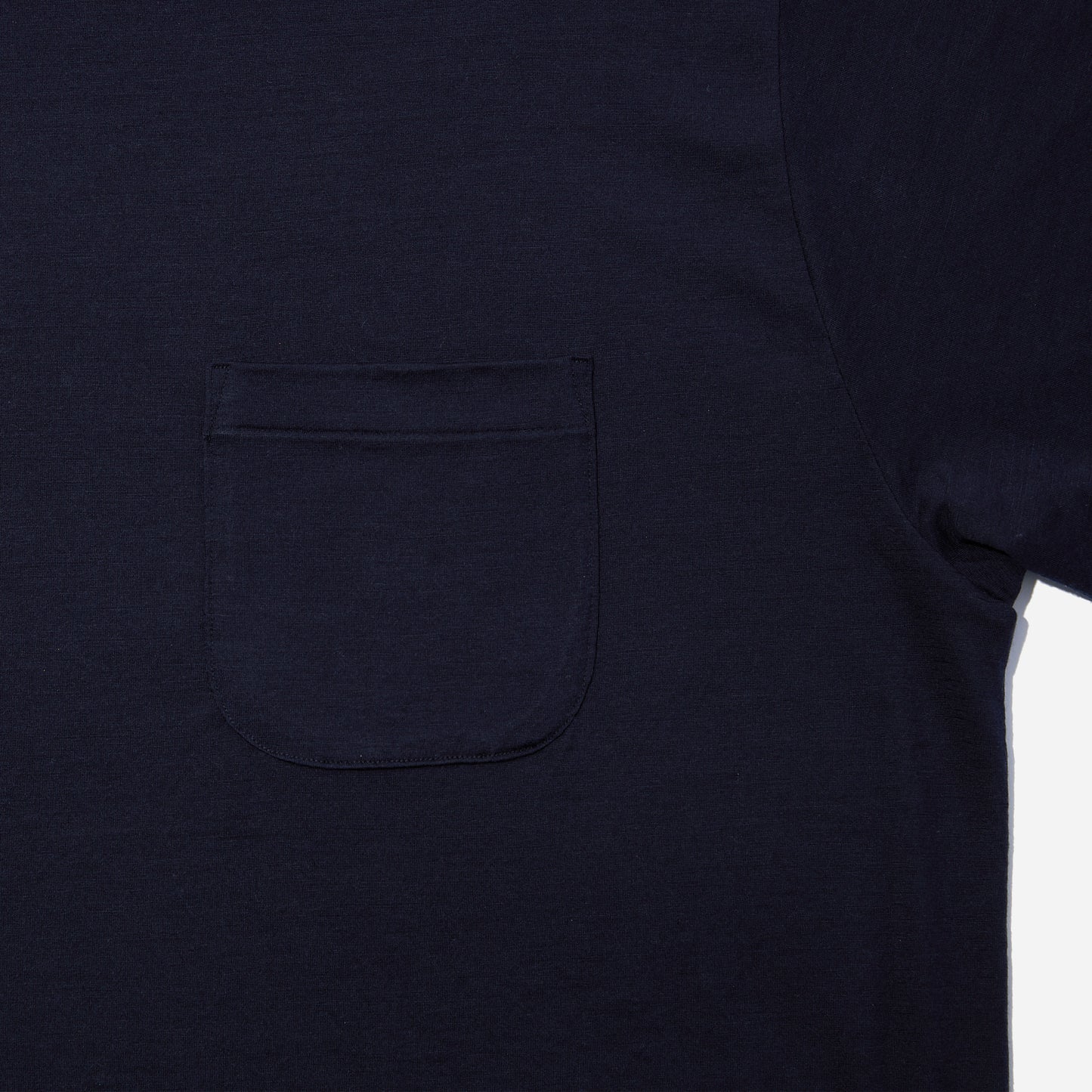 メリノウール100% クルーネック長袖Tシャツ 全2色