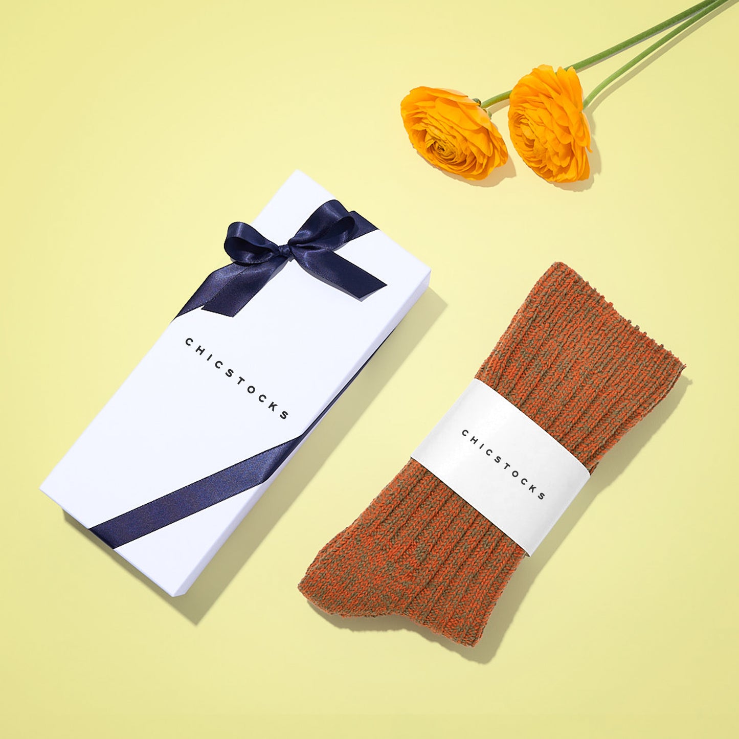 ローゲージリブソックス 全3色