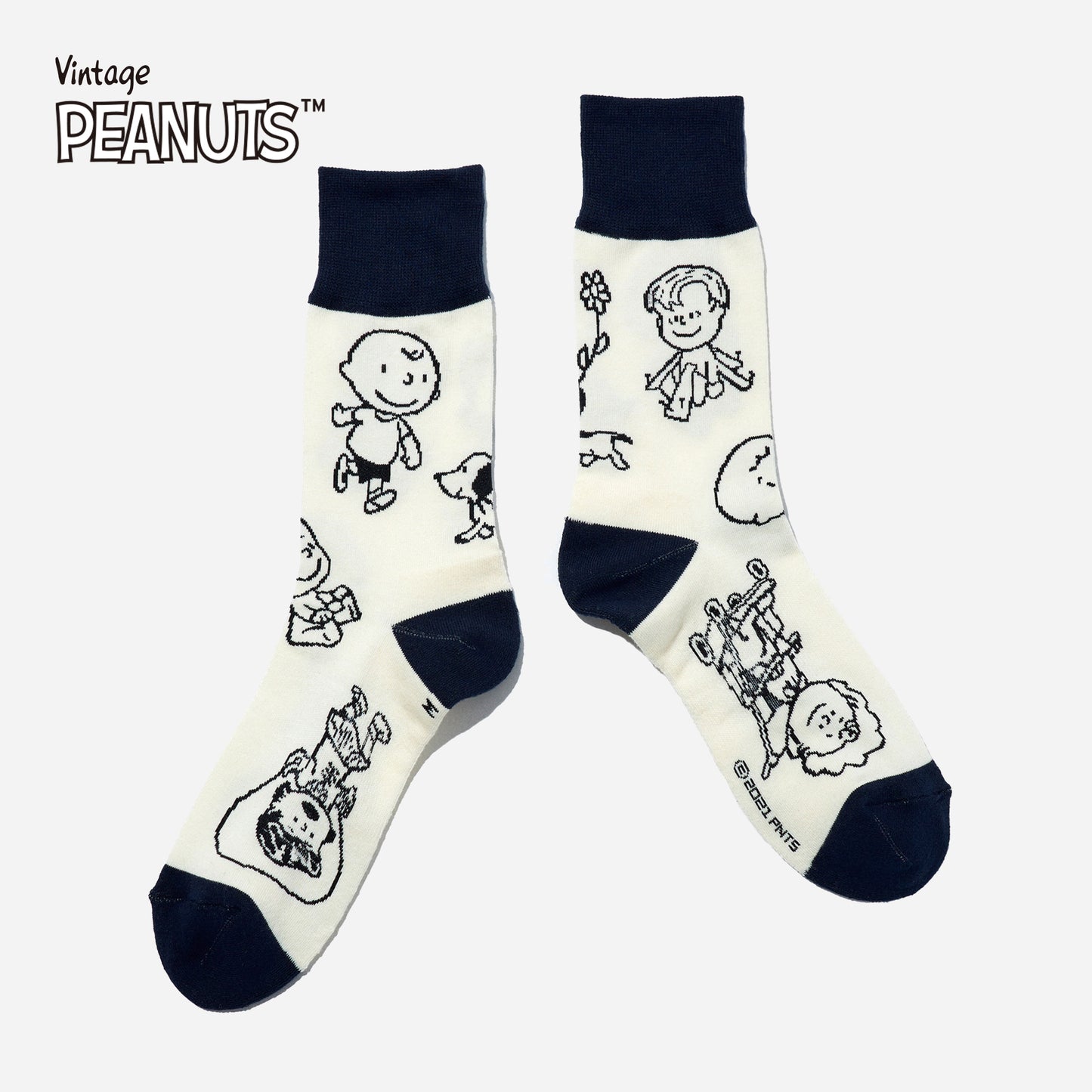 SNOOPY×CHICSTOCKS 1950s 全2色