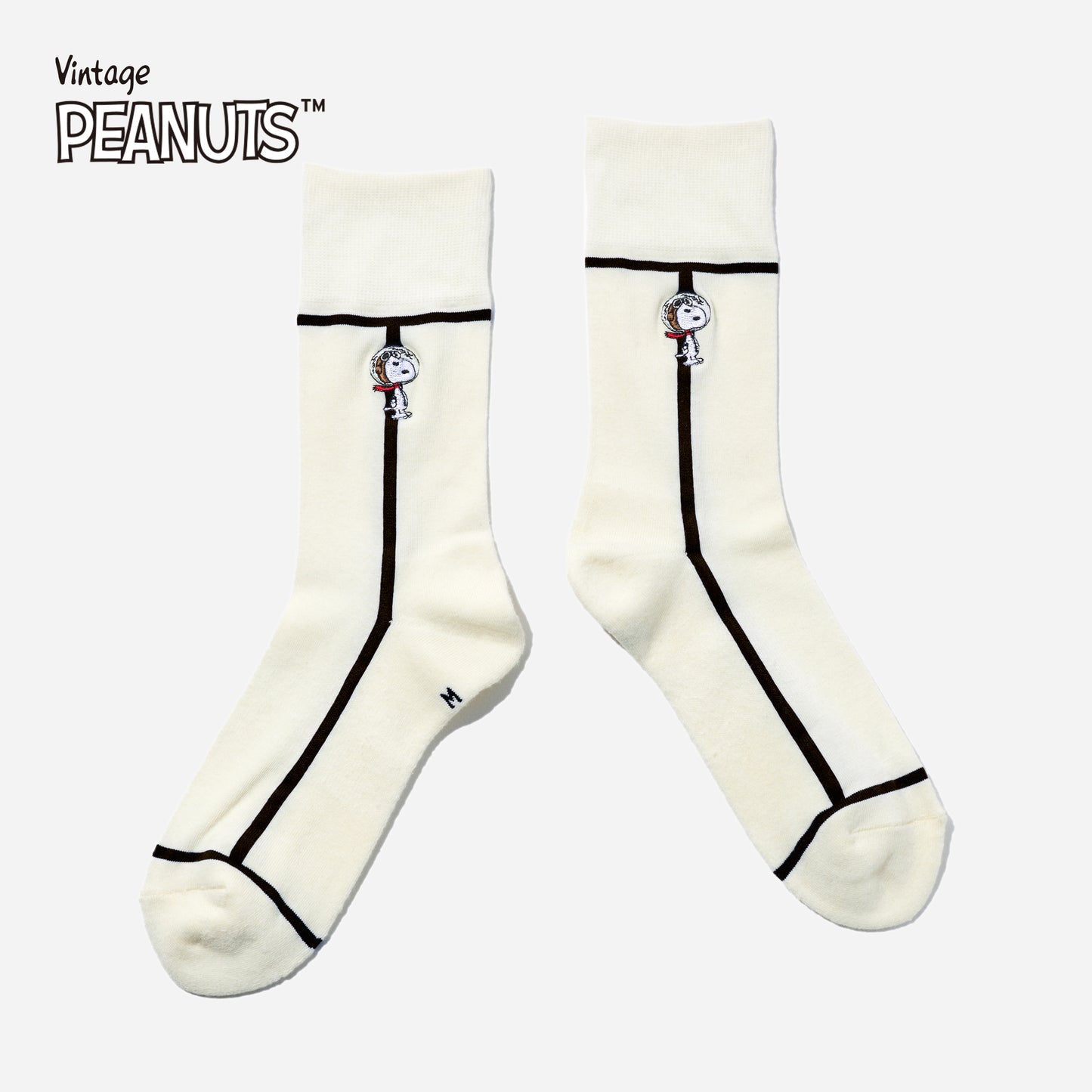 SNOOPY×CHICSTOCKS 宇宙飛行士 全3色