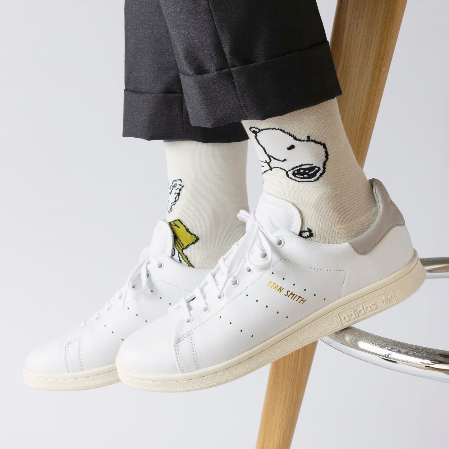 SNOOPY×CHICSTOCKS スヌーピー きょうだい