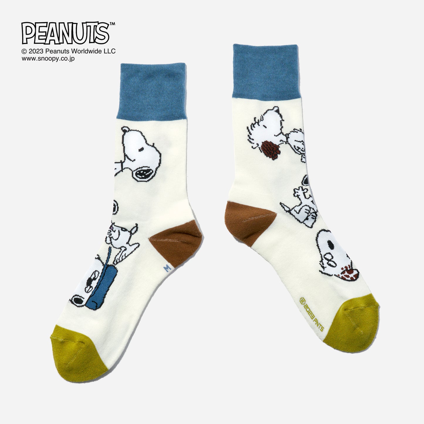 SNOOPY×CHICSTOCKS スヌーピー きょうだい
