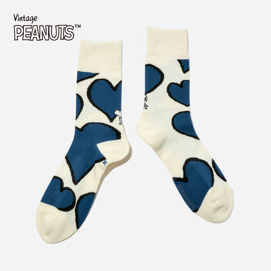 SNOOPY×CHICSTOCKS  ハート  全4色