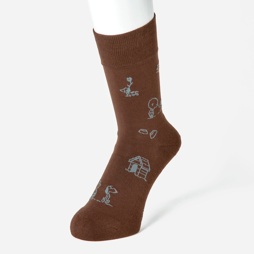 SNOOPY×CHICSTOCKS 1950s スヌーピー 全3色