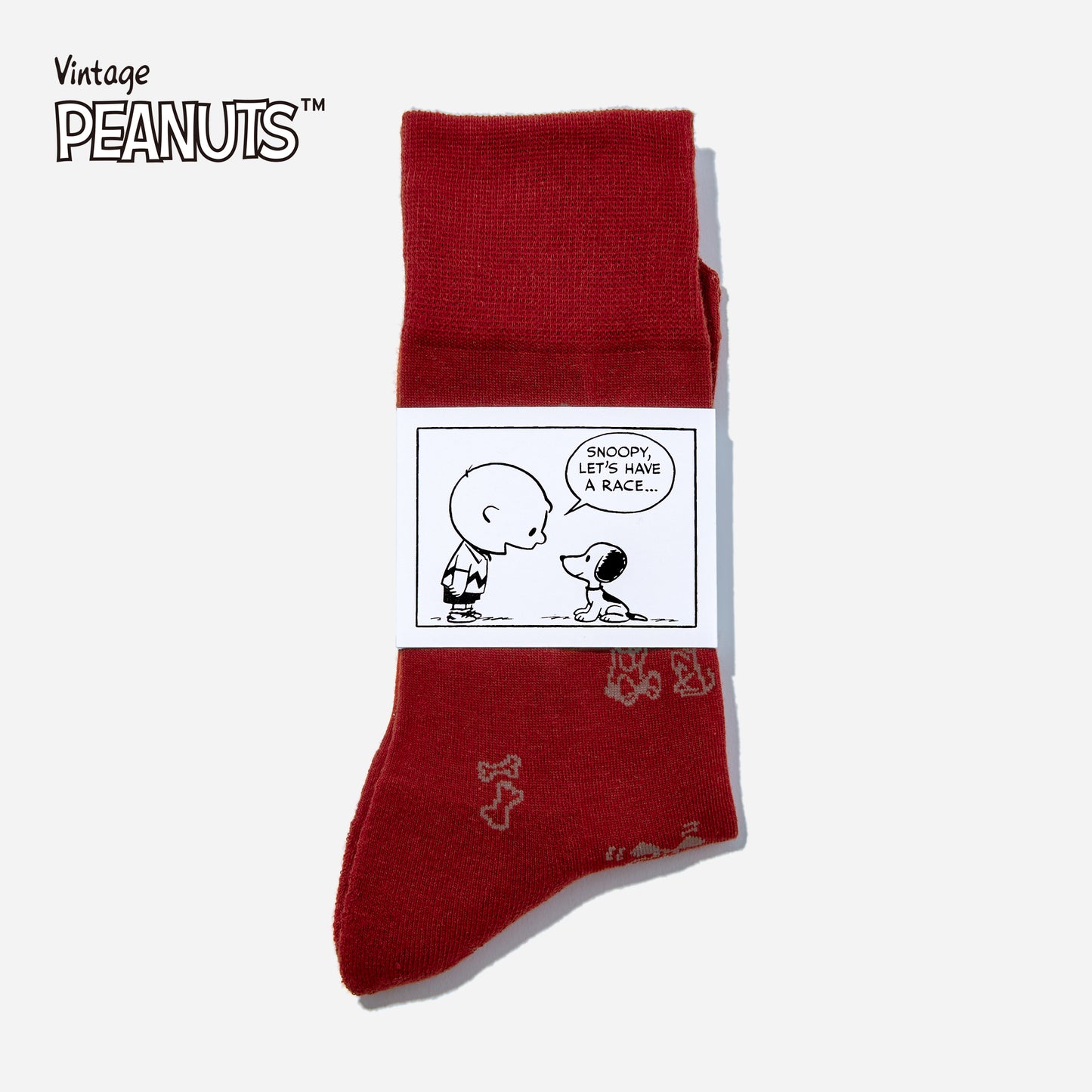 SNOOPY×CHICSTOCKS 1950s スヌーピー 全3色
