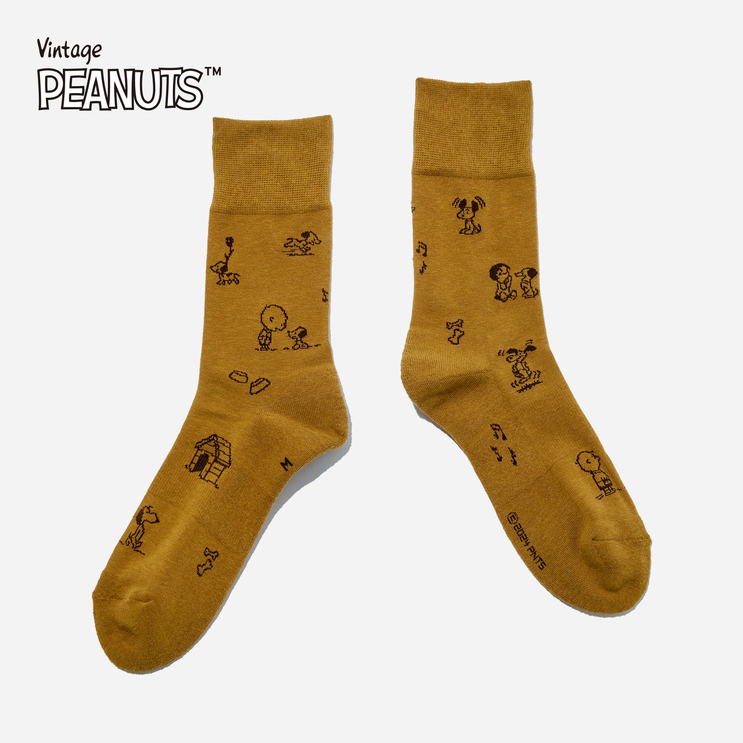 SNOOPY×CHICSTOCKS 1950s スヌーピー 全3色
