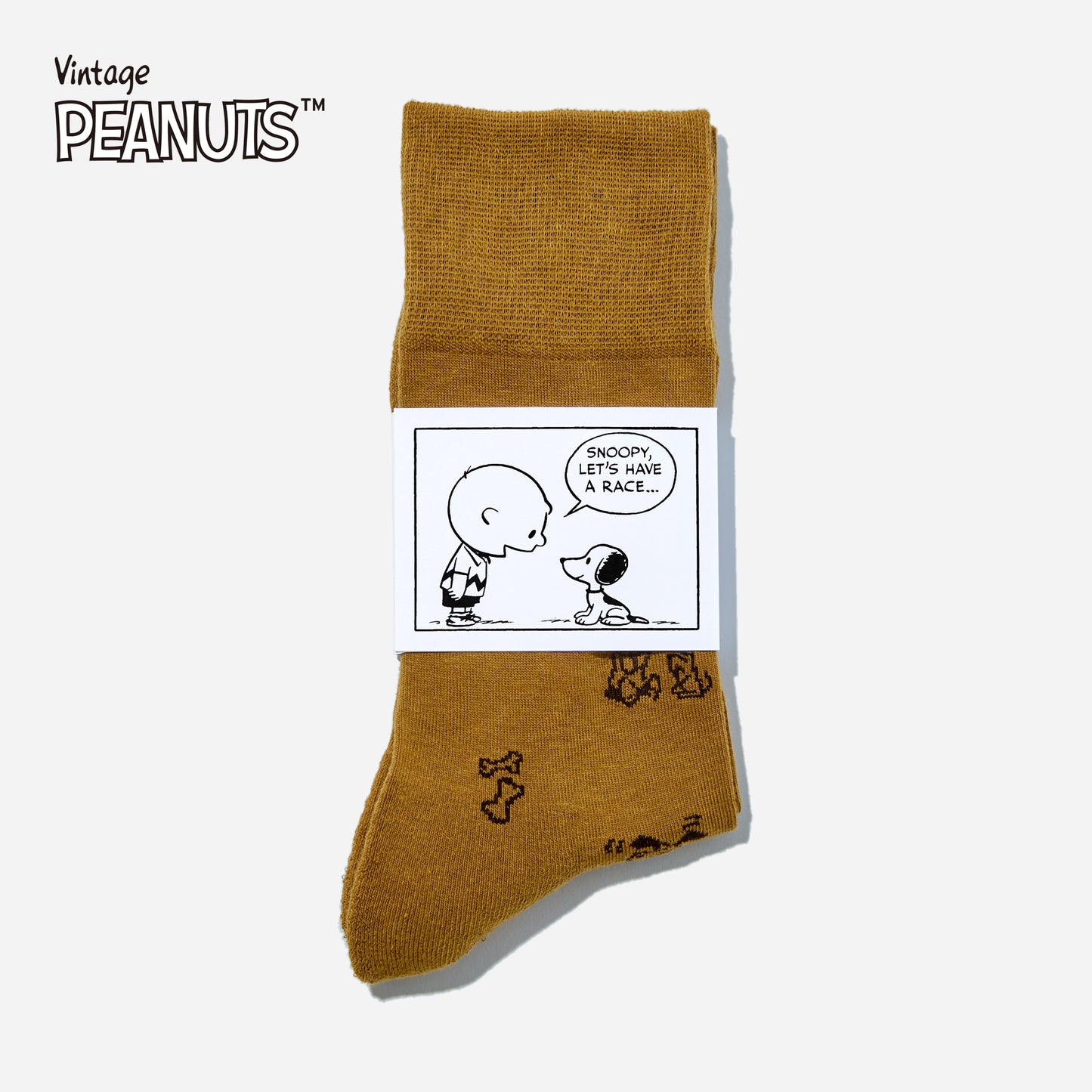 SNOOPY×CHICSTOCKS 1950s スヌーピー 全3色