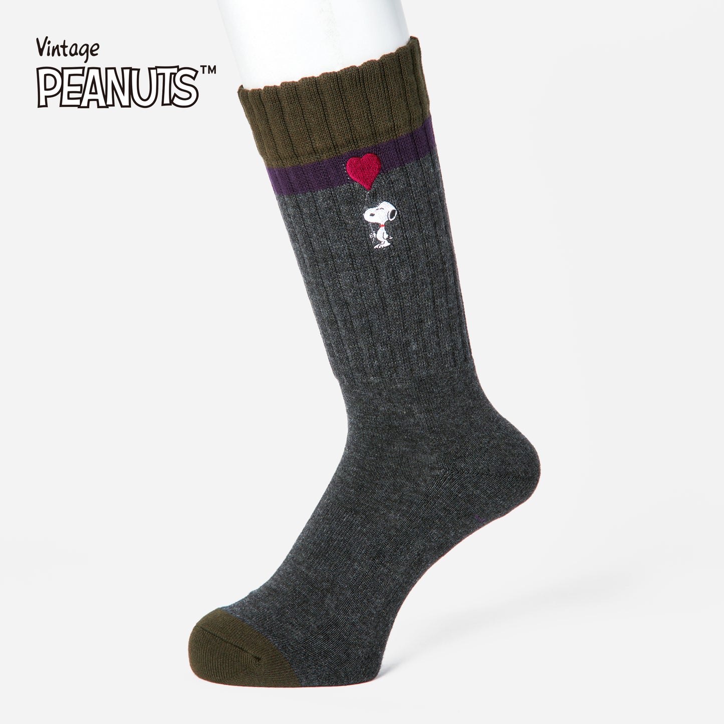 SNOOPY×CHICSTOCKS ハートバルーン 全3色