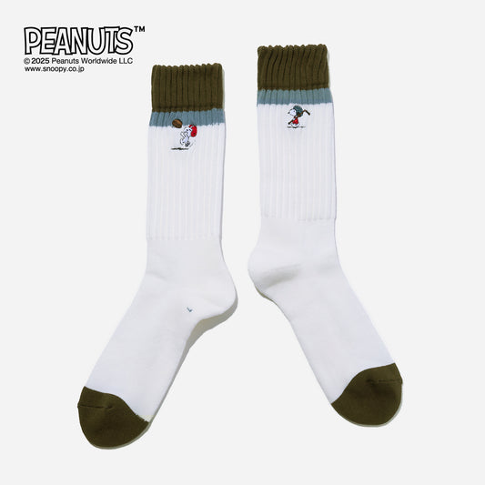 SNOOPY×CHICSTOCKS  スヌーピー スポーツ  全3色  11月1日(土)発売