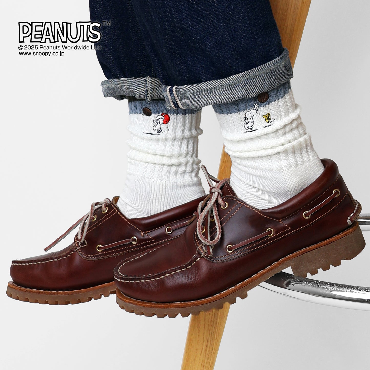 SNOOPY×CHICSTOCKS  スヌーピー スポーツ  全3色  11月1日(土)発売