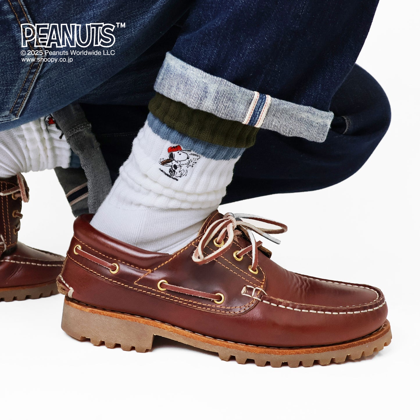SNOOPY×CHICSTOCKS  スヌーピー スポーツ  全3色  11月1日(土)発売