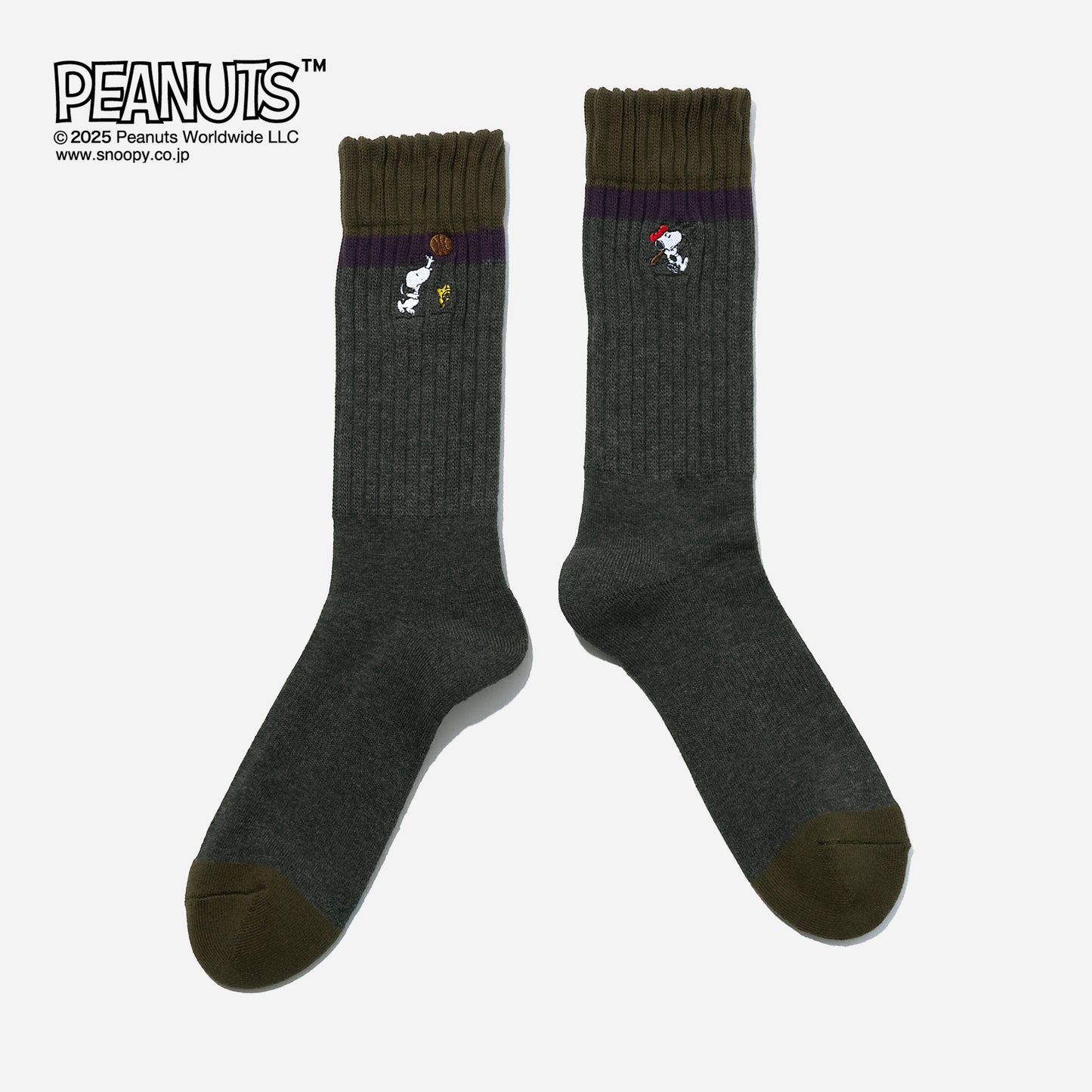 SNOOPY×CHICSTOCKS  スヌーピー スポーツ  全3色  11月1日(土)発売
