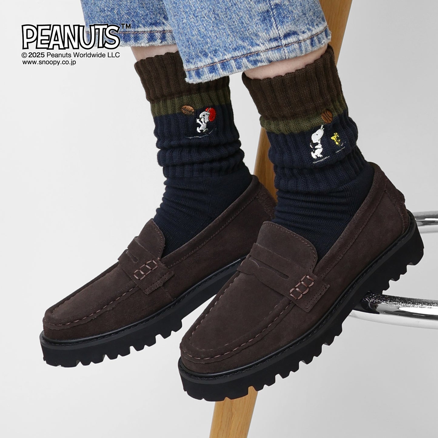 SNOOPY×CHICSTOCKS  スヌーピー スポーツ  全3色  11月1日(土)発売