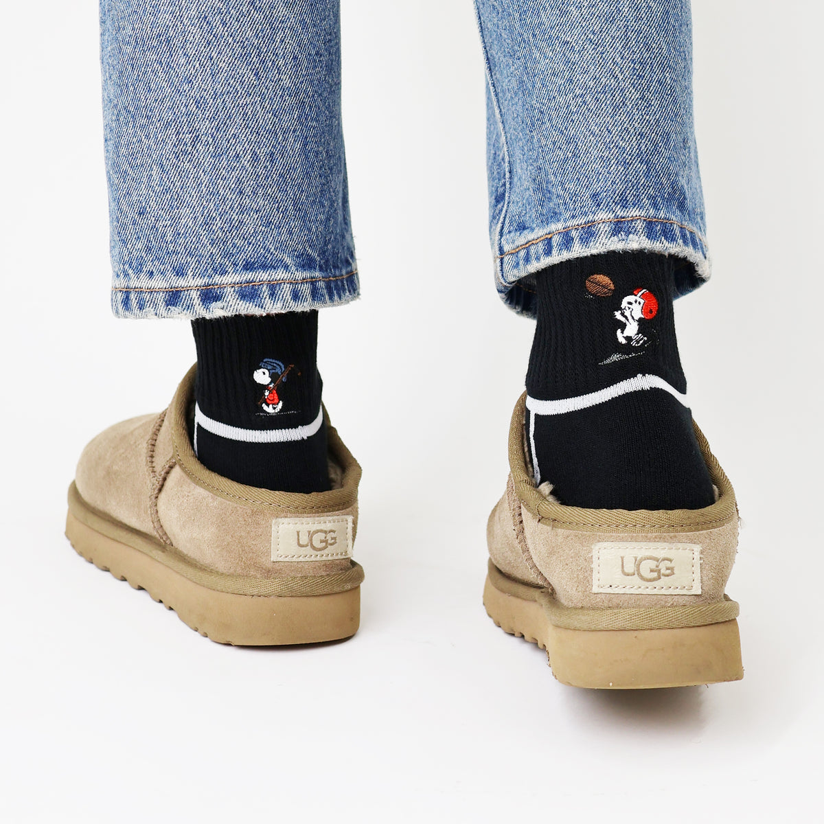 SNOOPY×CHICSTOCKS 2足ギフトボックス 全8種類