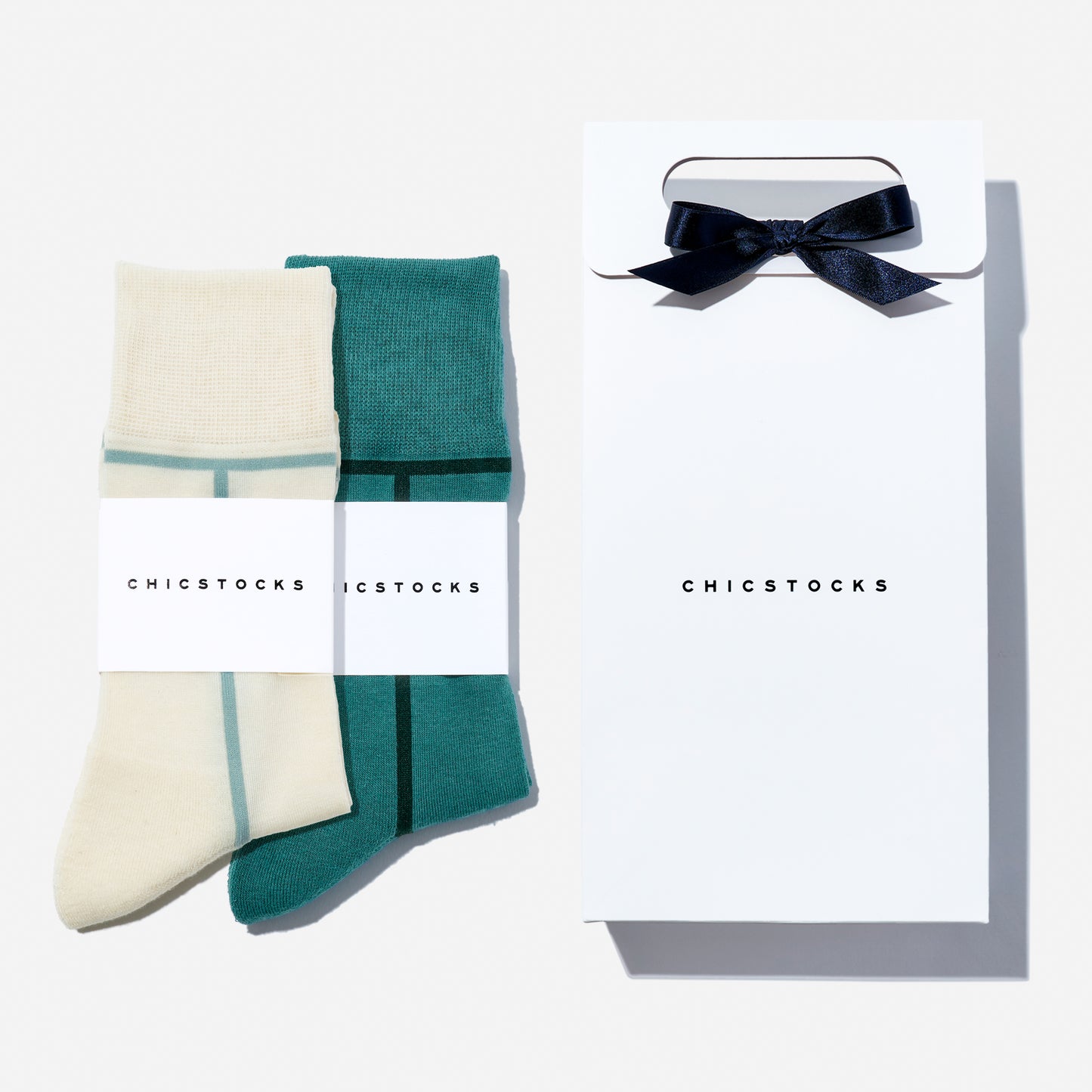 ラインソックス 2足ギフトバッグ 全8色