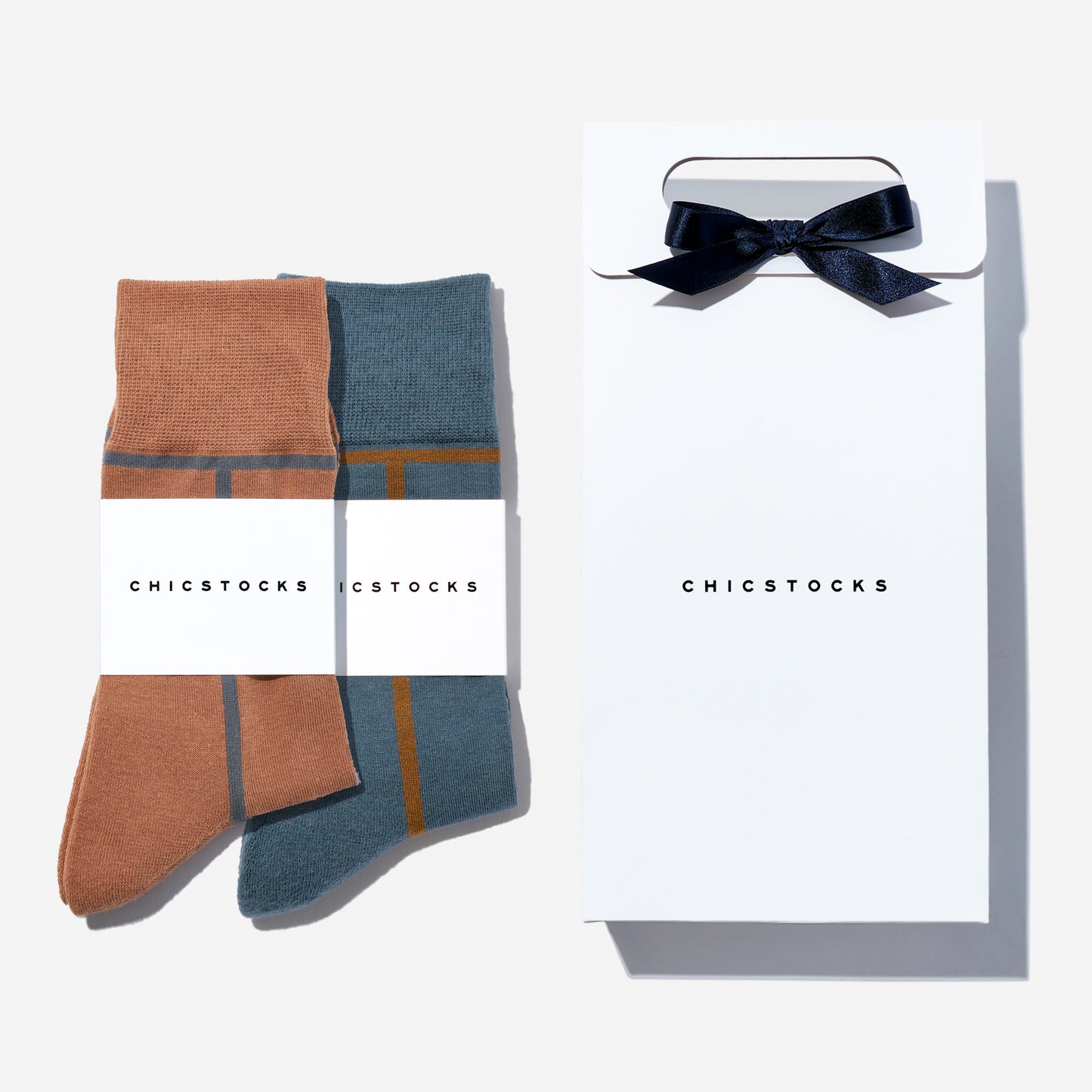 ラインソックス 2足ギフトバッグ 全8色