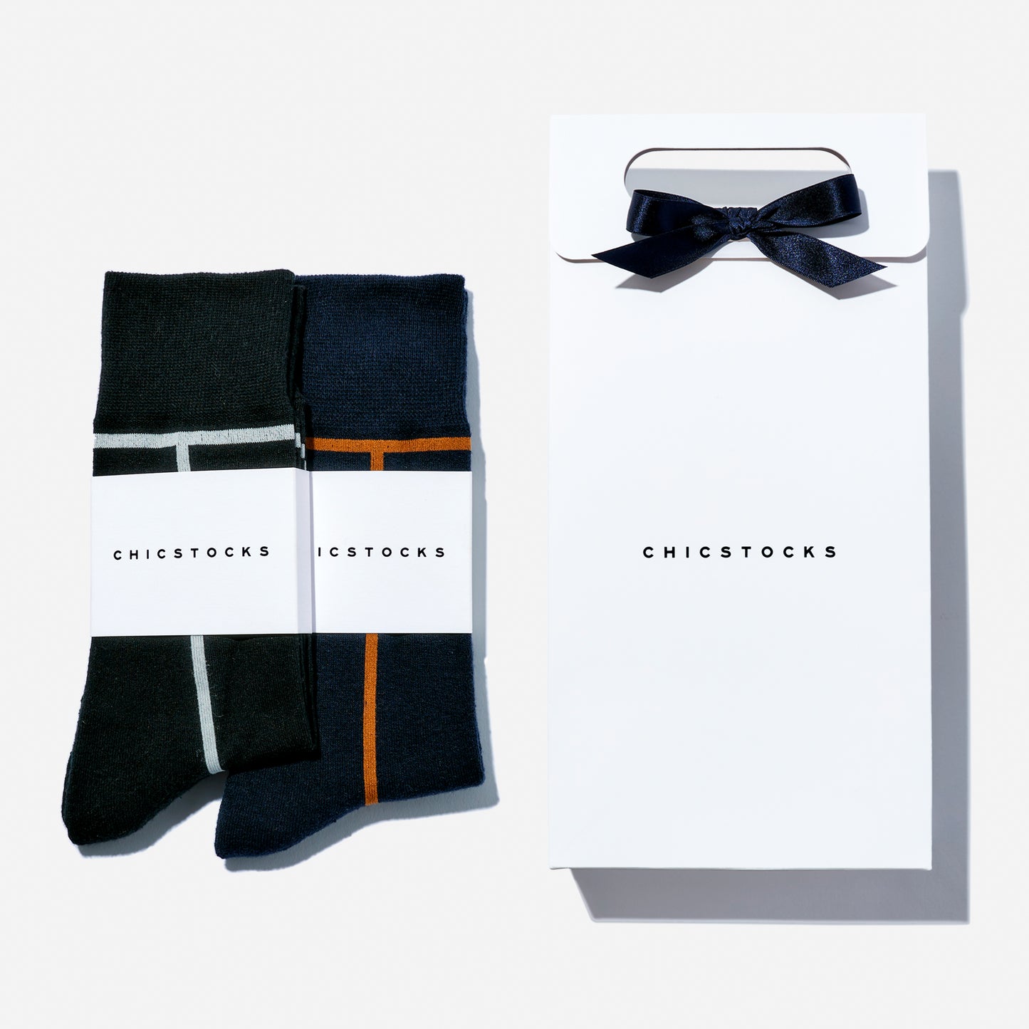 ラインソックス 2足ギフトバッグ 全8色