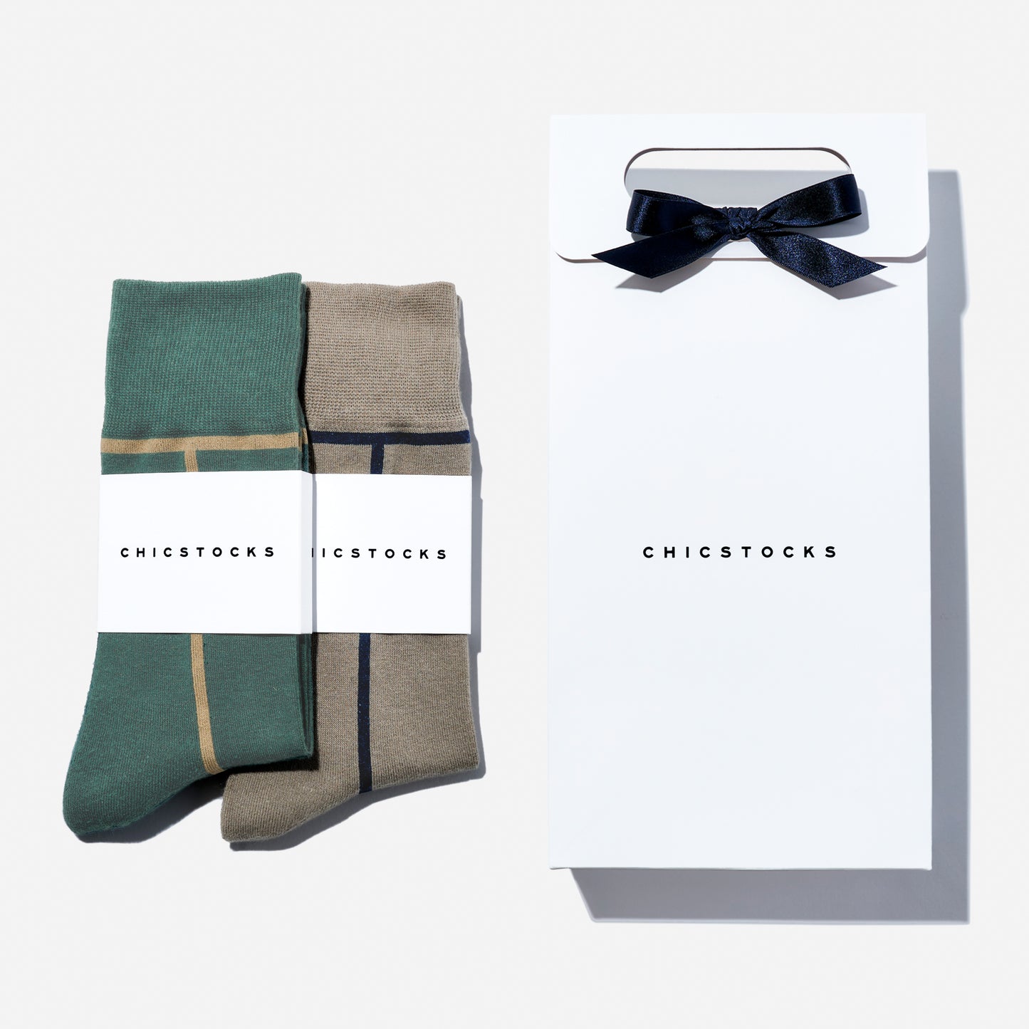 ラインソックス 2足ギフトバッグ 全8色