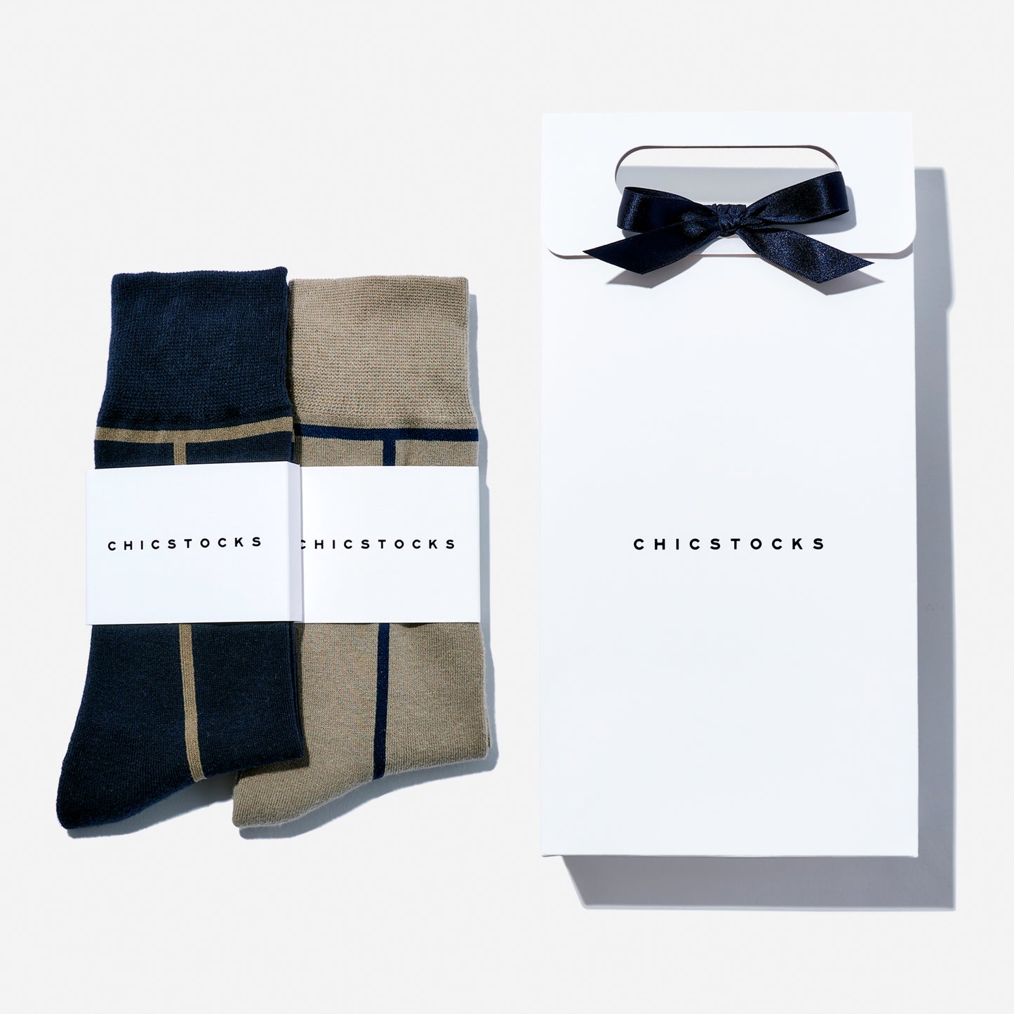 ラインソックス 2足ギフトバッグ 全8色