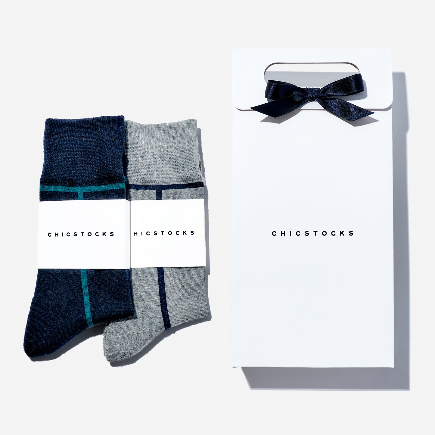 ラインソックス 2足ギフトバッグ 全8色