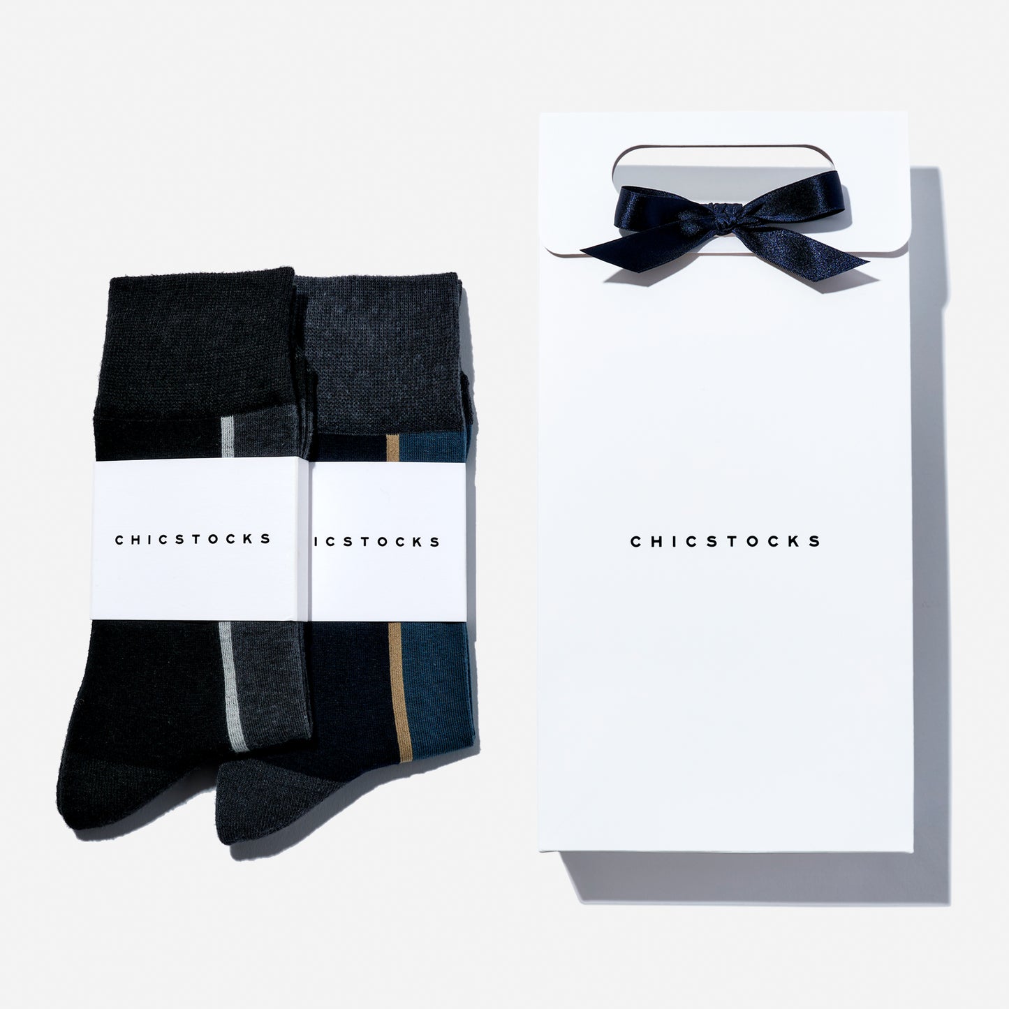 ラインソックス 2足ギフトバッグ 全8色