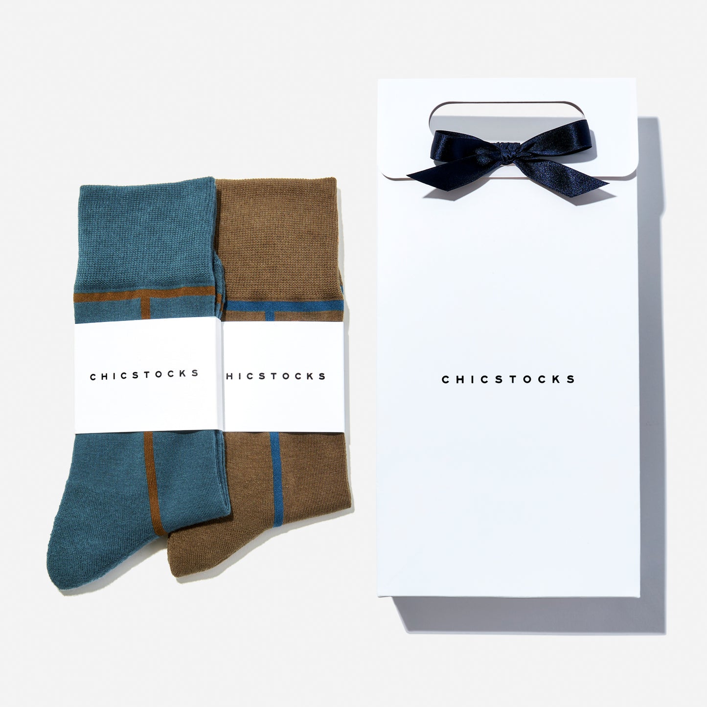 ラインソックス 2足ギフトバッグ 全8色