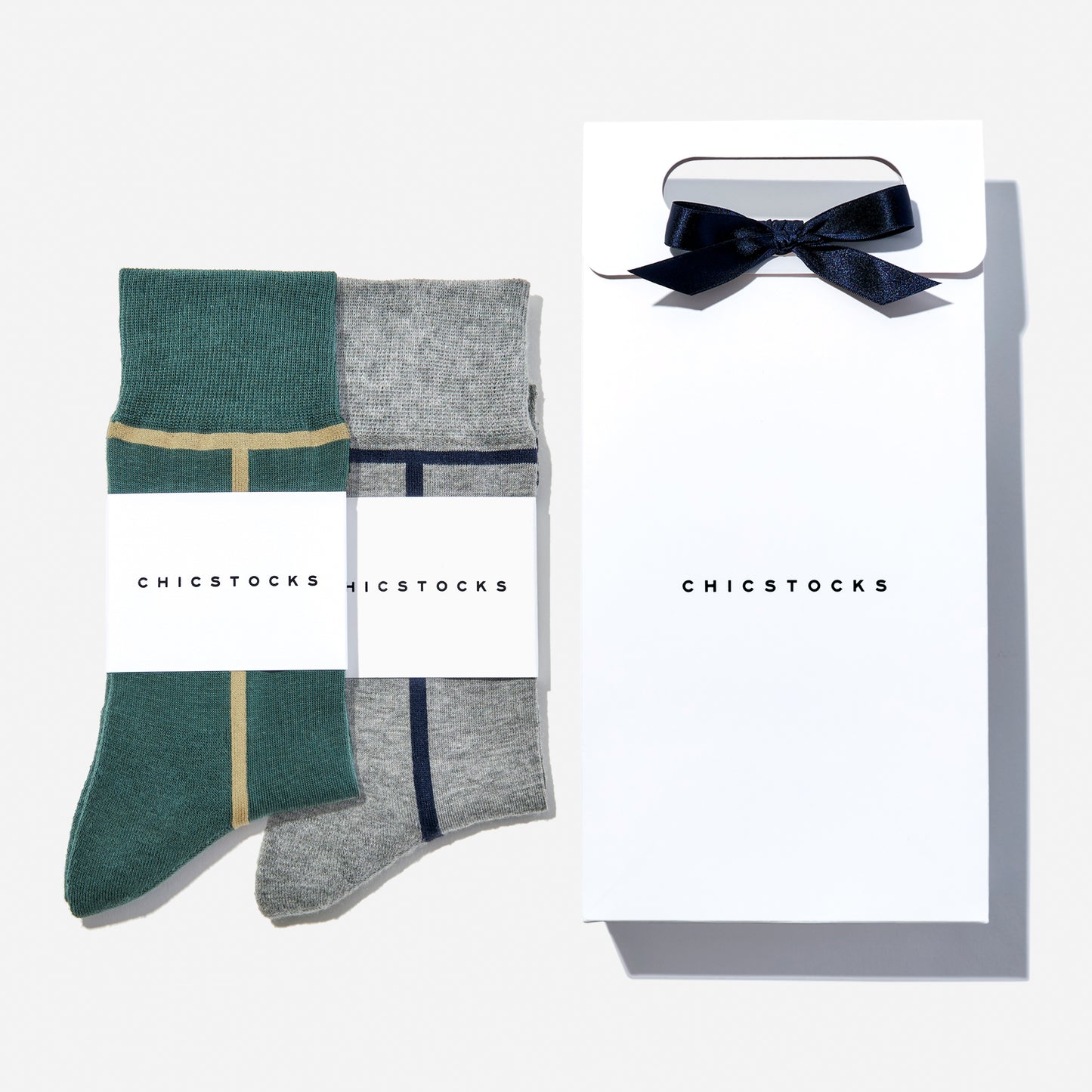 ラインソックス 2足ギフトバッグ 全8色