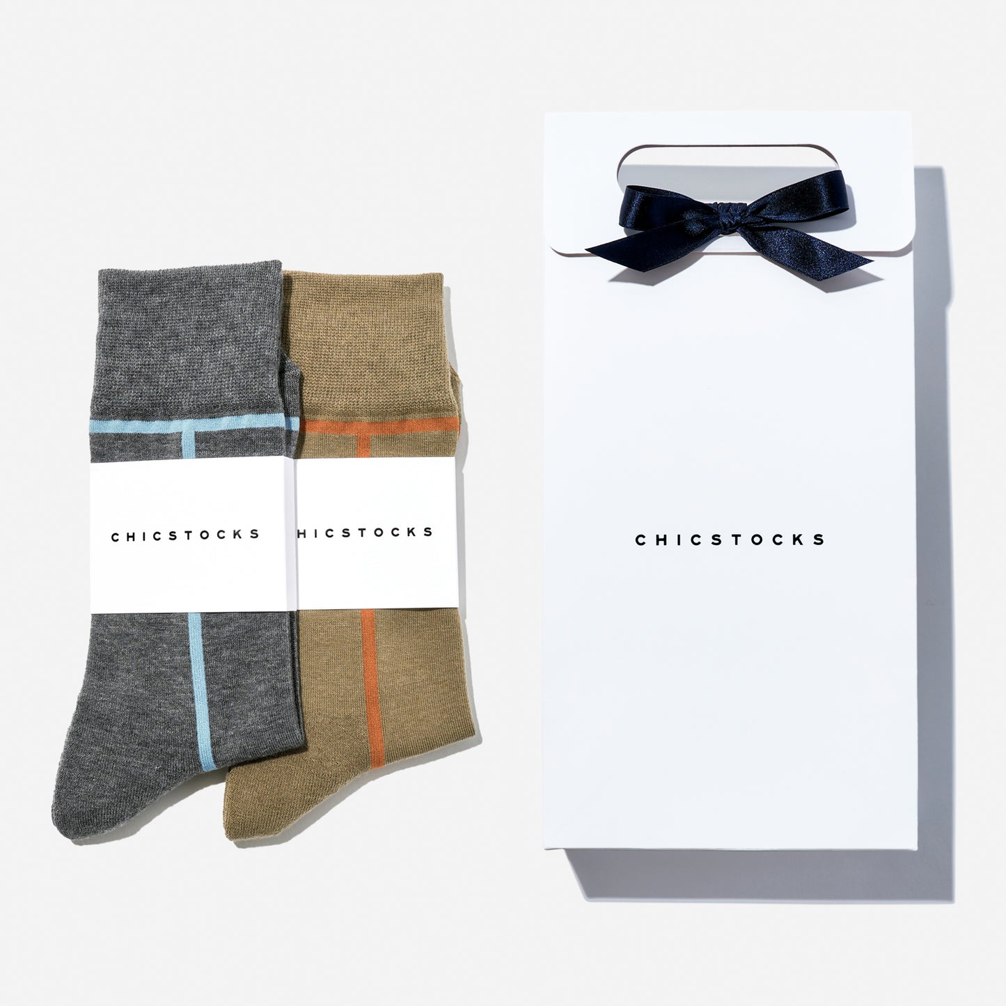 ラインソックス 2足ギフトバッグ 全8色