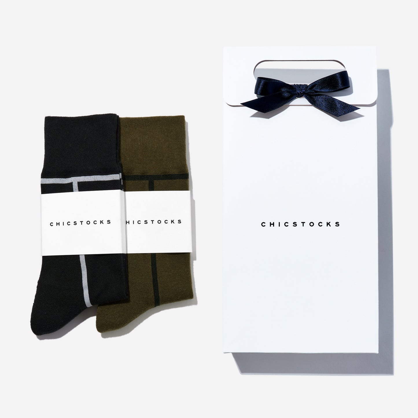 ラインソックス 2足ギフトバッグ 全8色