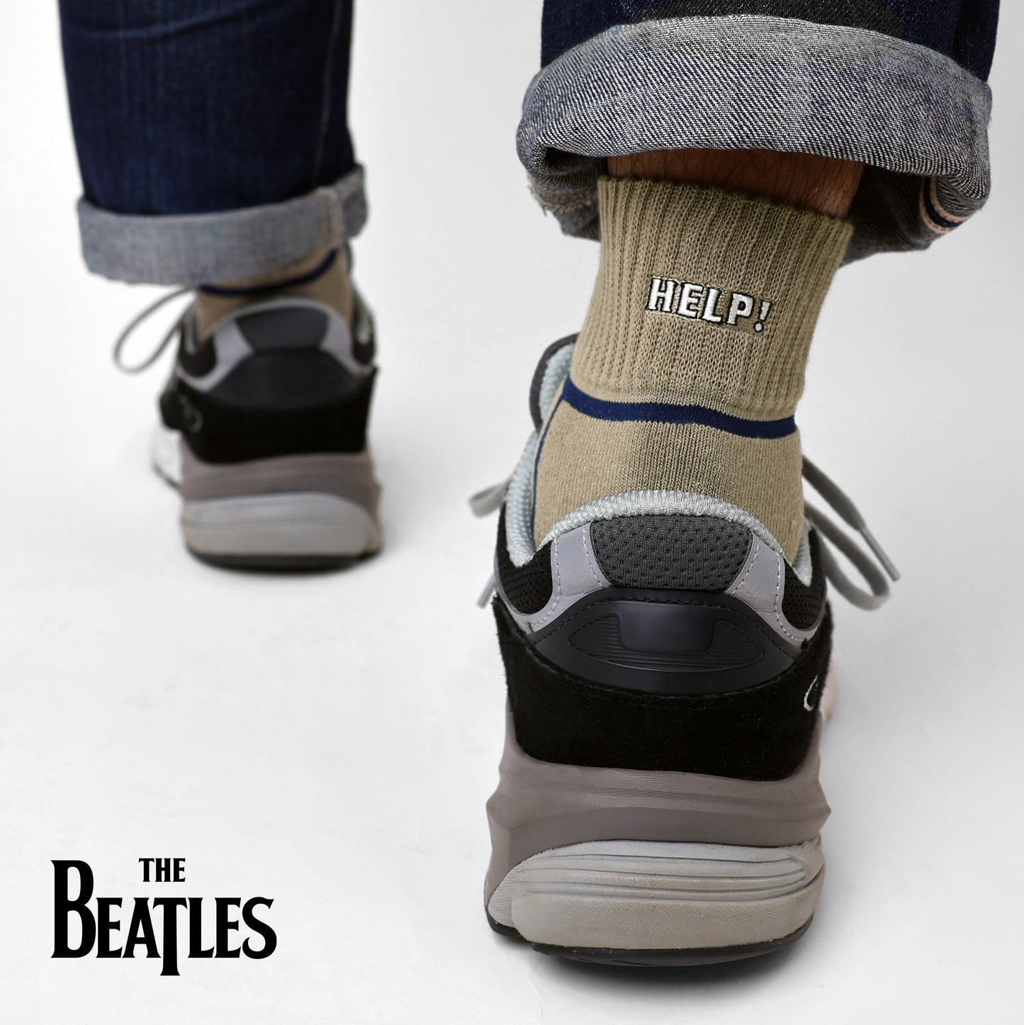 THE BEATLES HELP! アンクルソックス 全2色