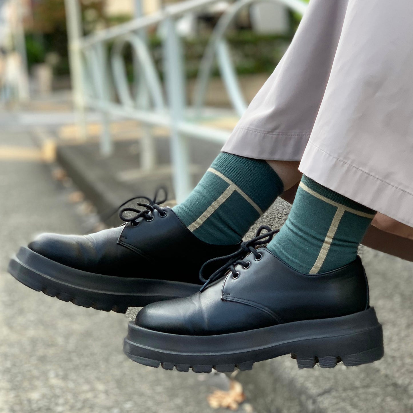 ラインソックス 2足ギフトバッグ 全8色