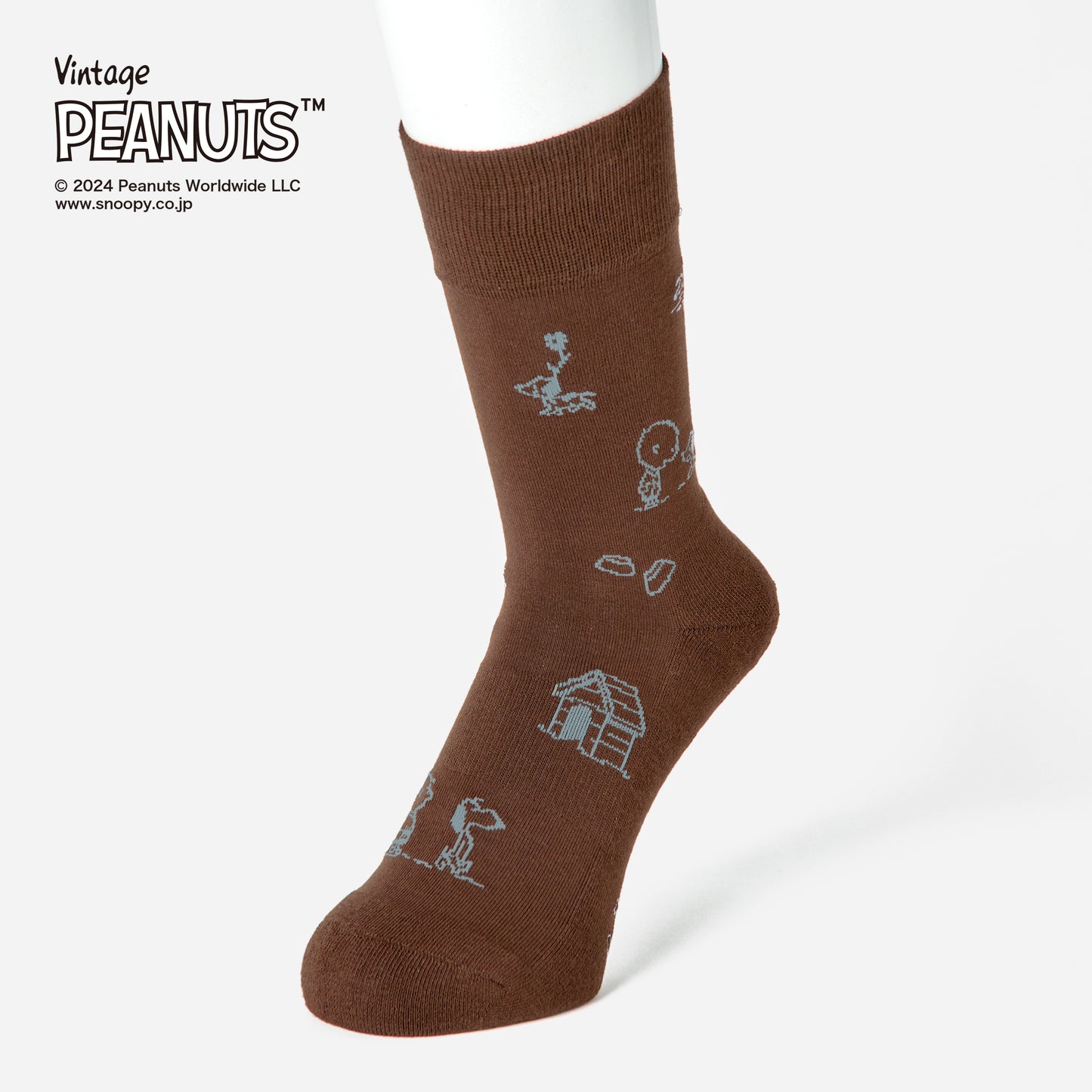 SNOOPY×CHICSTOCKS 1950s スヌーピー 全3色