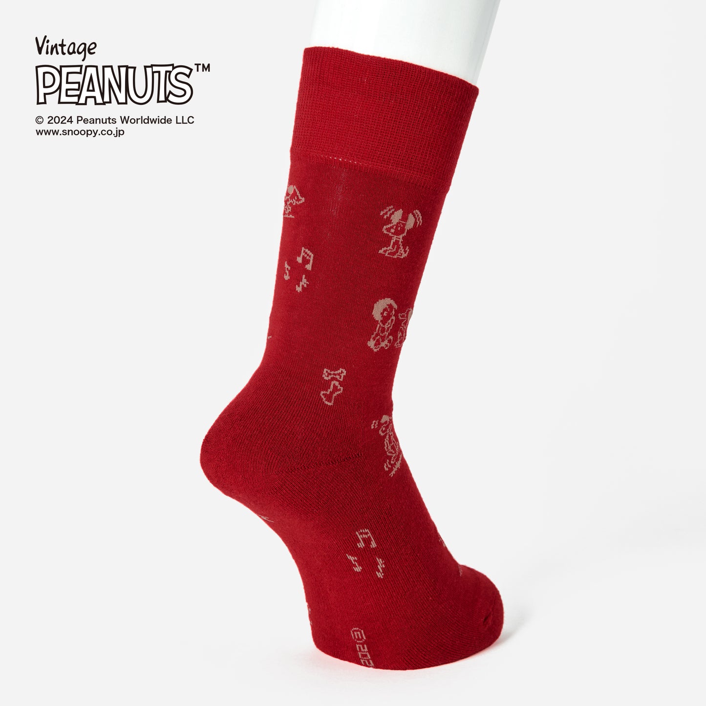 SNOOPY×CHICSTOCKS 1950s スヌーピー 全3色