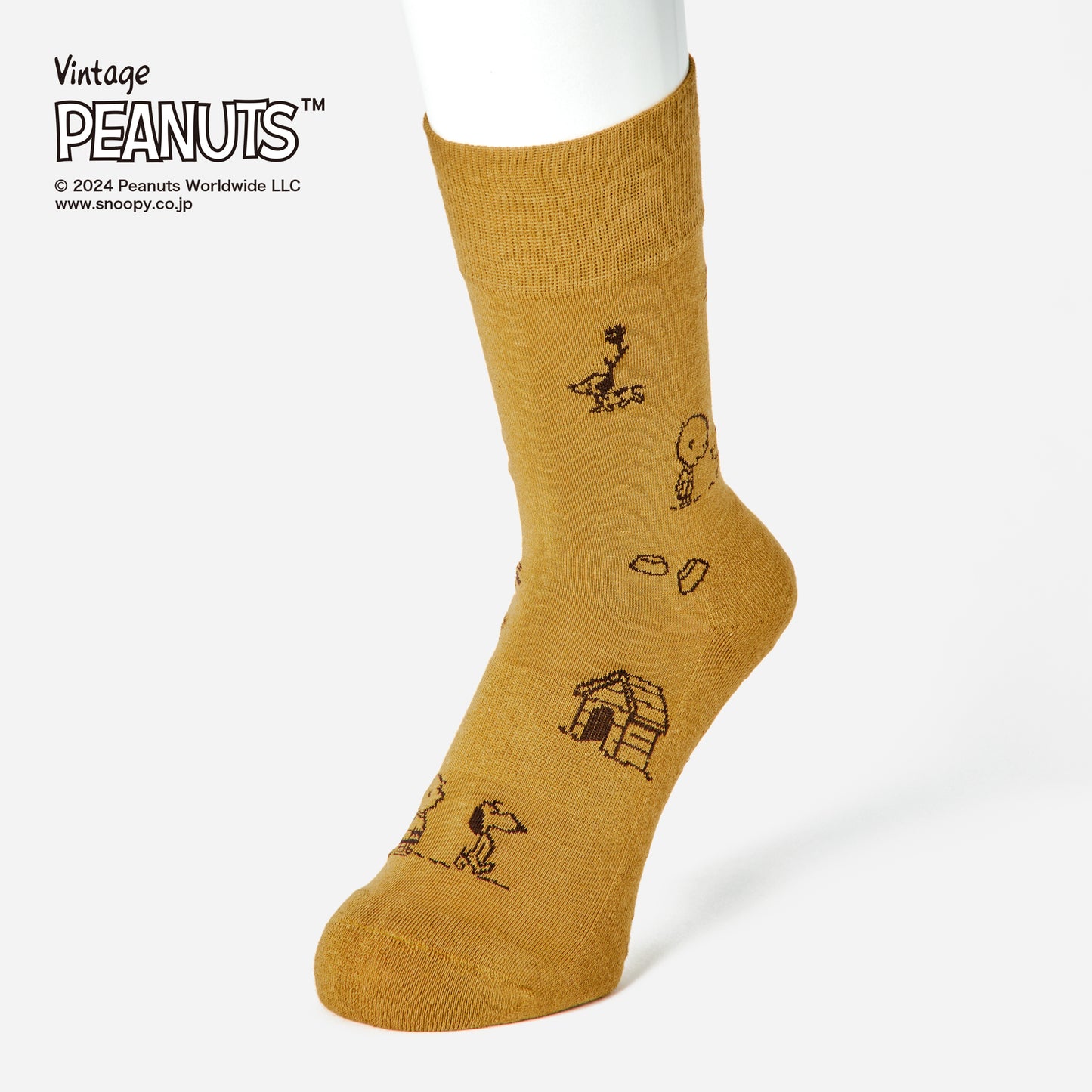SNOOPY×CHICSTOCKS 1950s スヌーピー 全3色