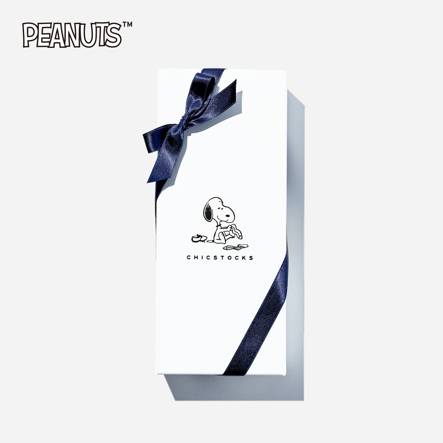 SNOOPY ギフトボックス(手提げ付き) 3足まで対応